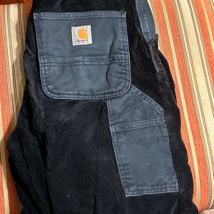 Carhartt navy corduroys